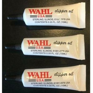 Three tubes of WAHL Hair Clipper Travel Oil